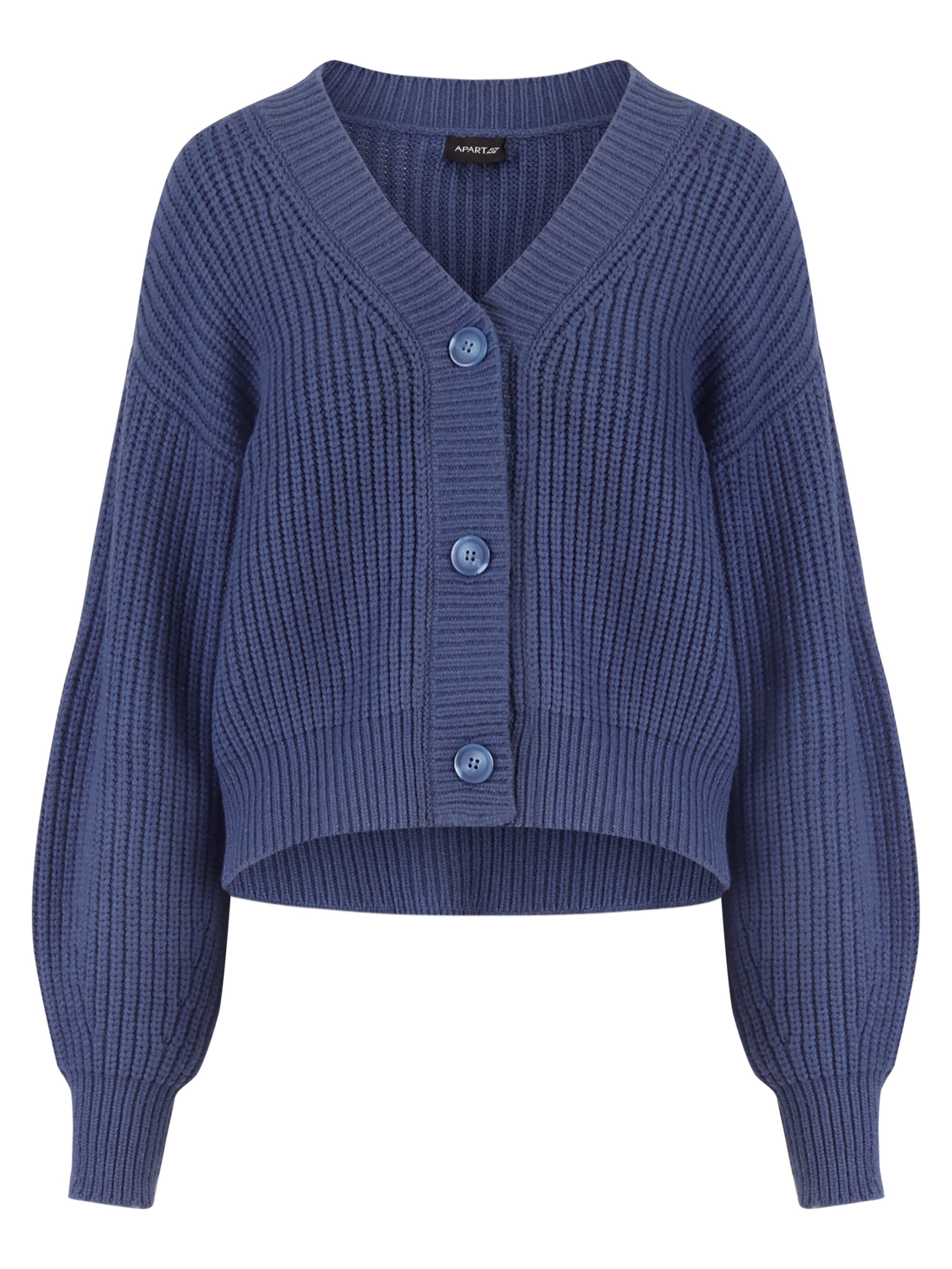 APART Strickjacke in Blau: Vorderseite