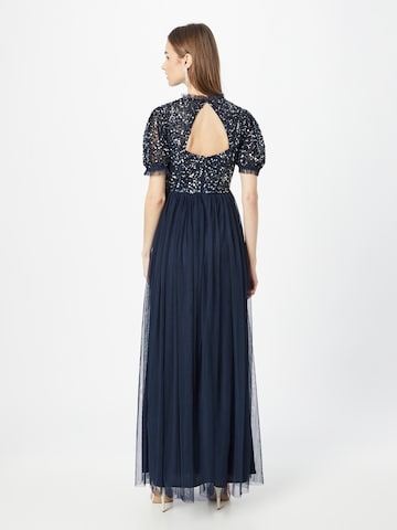 Maya Deluxe Evening Dress in Blue