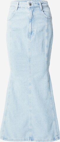 TOPSHOP Skirt in Blue: front