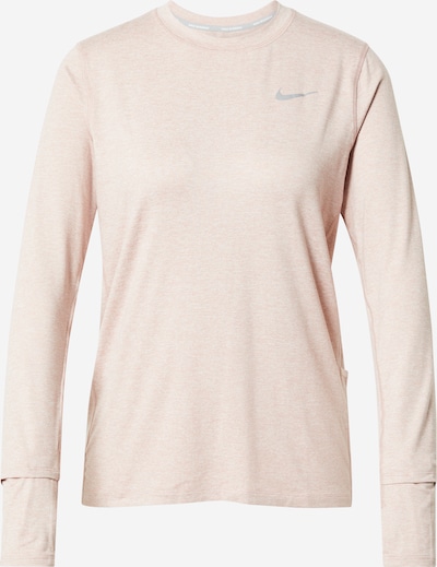 NIKE Performance shirt 'Element' in mottled pink / Silver, Item view