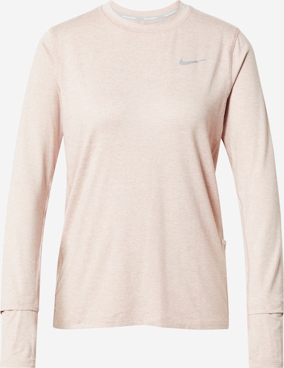 NIKE Funktionsbluse 'Element' i pink-meleret / sølv, Produktvisning