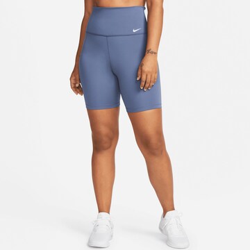 NIKE Sportbroek 'ONE' in Blauw: voorkant