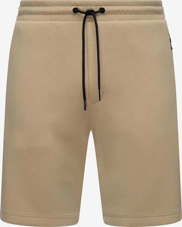 Coupe slim Pantalon 'Satom' Ragwear en beige : devant