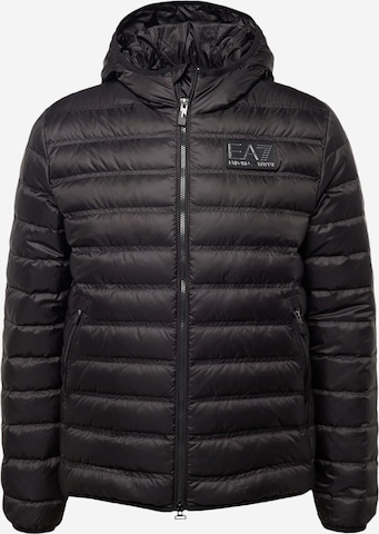 EA7 Emporio Armani - Chaqueta de entretiempo 'GIACCA PIUMINO' en negro: frente