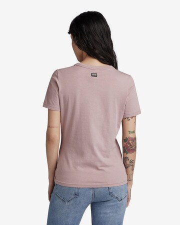 G-Star RAW Μπλουζάκι 'Core' σε ροζ