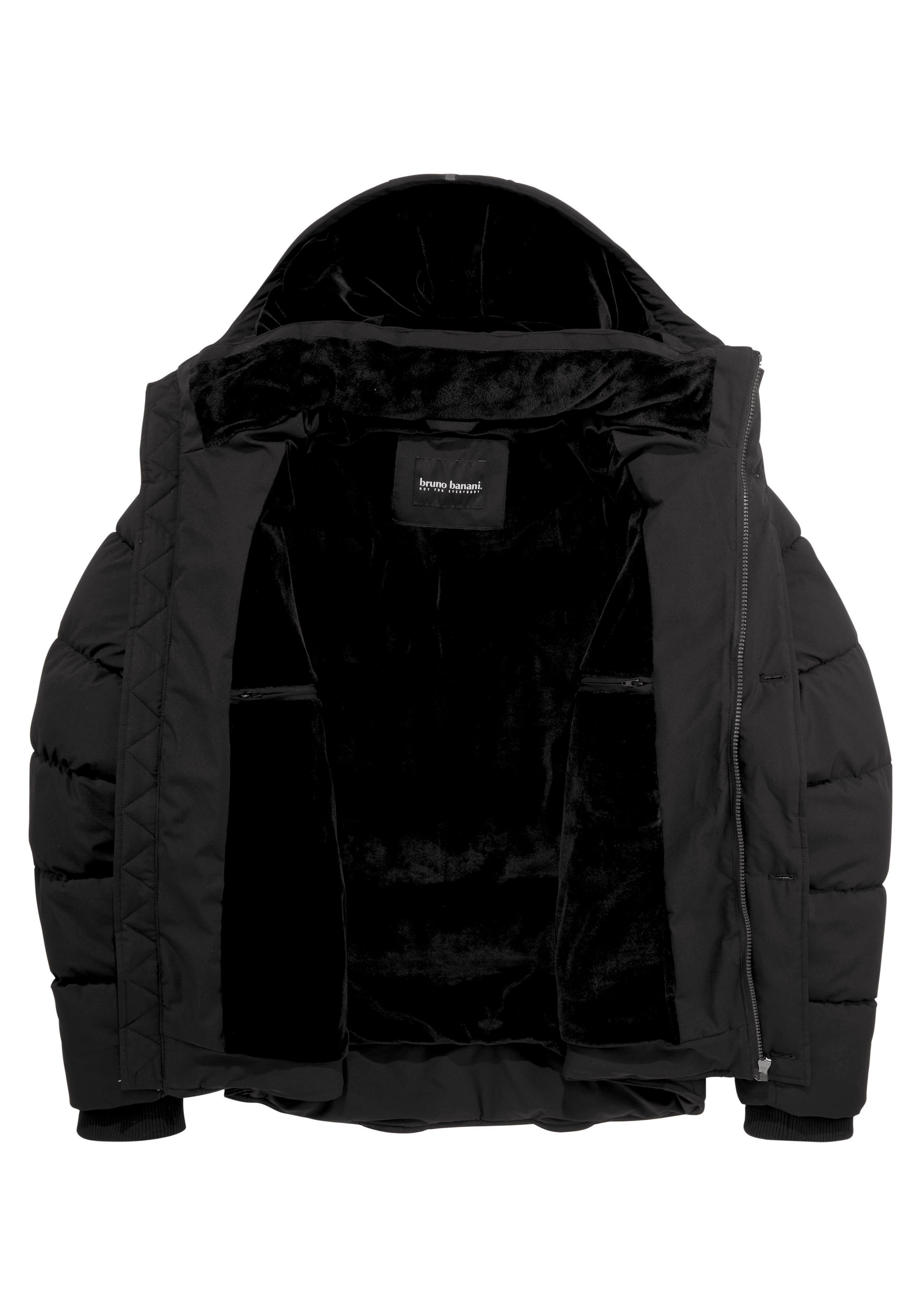Bruno Banani LM Winterjacke in Schwarz
