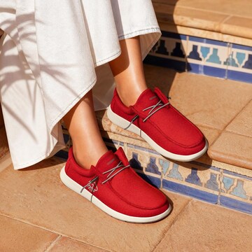GIESSWEIN Mocassins in Rood