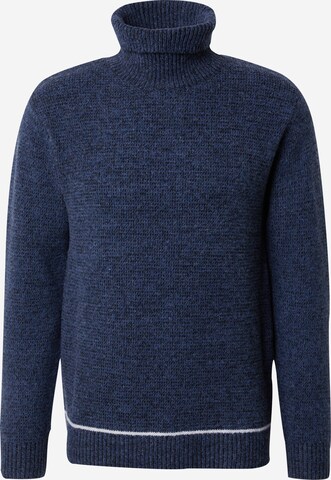 Pull-over 'Gainson' INDICODE JEANS en bleu : devant