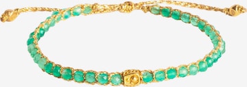 Samapura Jewelry Armband 'Onyx' in Groen: voorkant