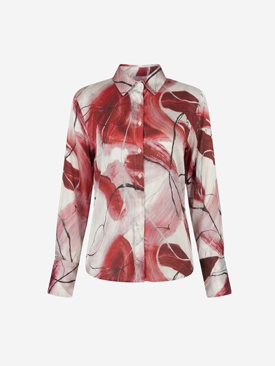 My fashion Majica v velikosti S  | burgund / bela barva, Prikaz izdelka