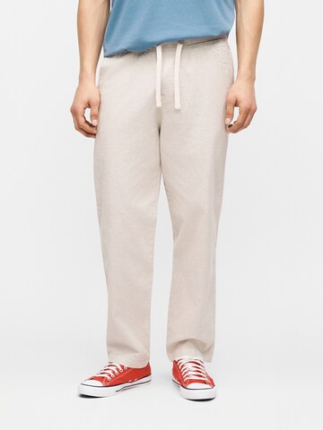 HOLLISTER - Loosefit Calças em bege: frente