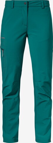 Schöffel Regular Outdoorhose in Grün: predná strana