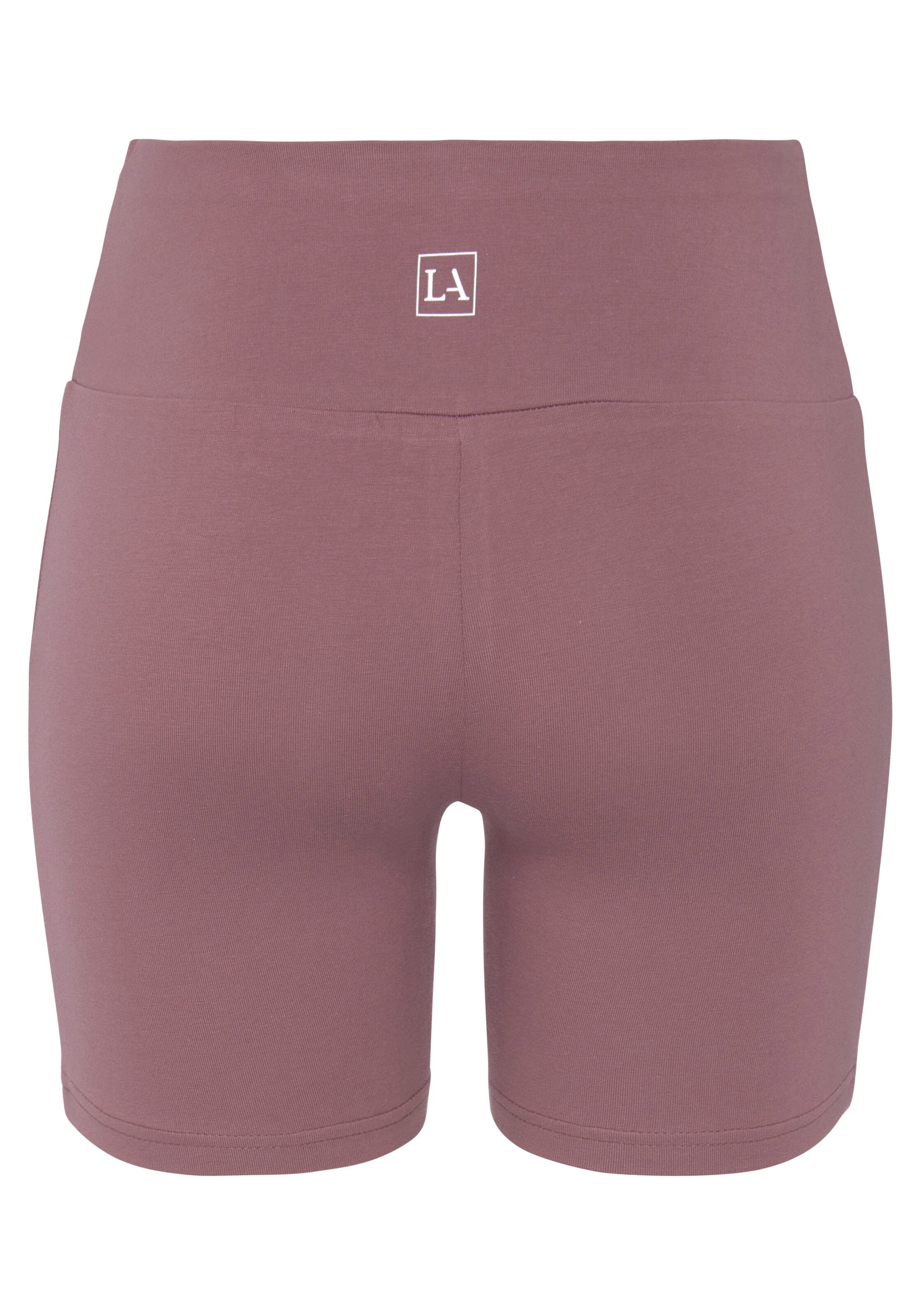 LASCANA Skinny Workout Pants in Purple