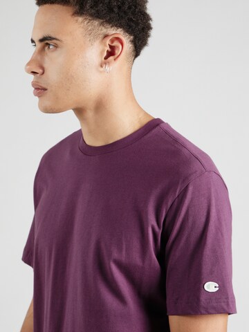 Champion Authentic Athletic Apparel T-Shirt in Lila