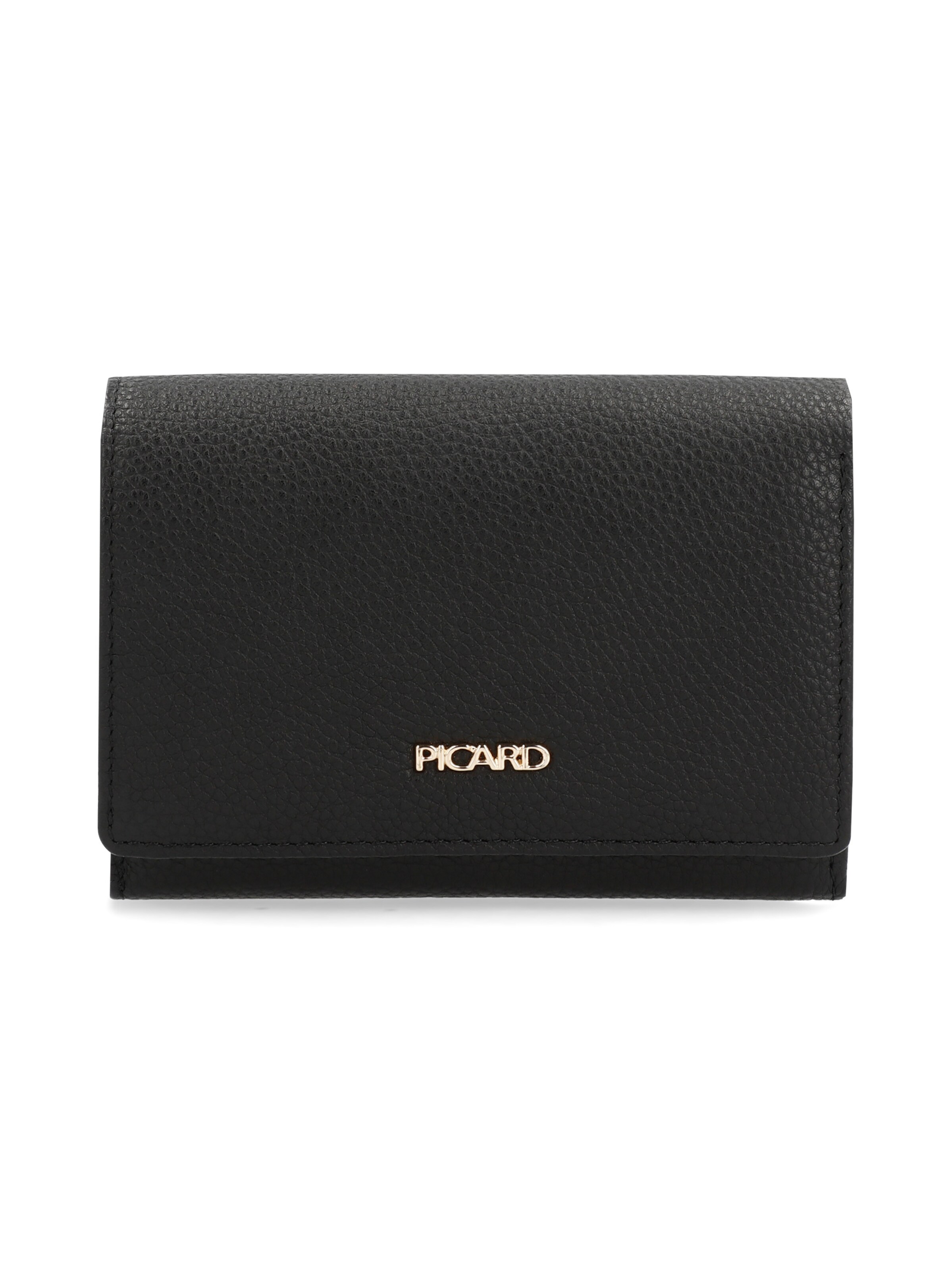 Picard Portemonnaie 'Java' in Schwarz: Vorderseite