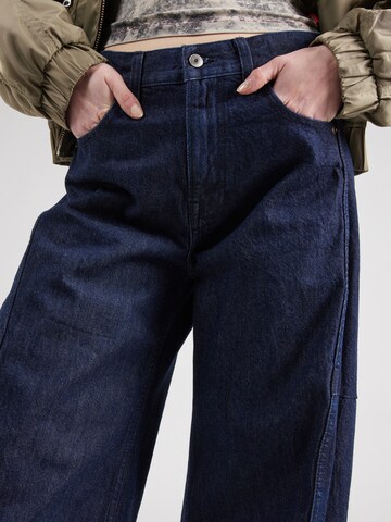 Abercrombie & Fitch Loosefit Jeans in Blauw
