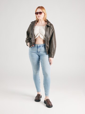 ONLY Carmakoma Skinny Jeans 'CARWilly' in Blue