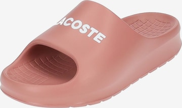 LACOSTE Beach & Pool Shoes in Pink: front