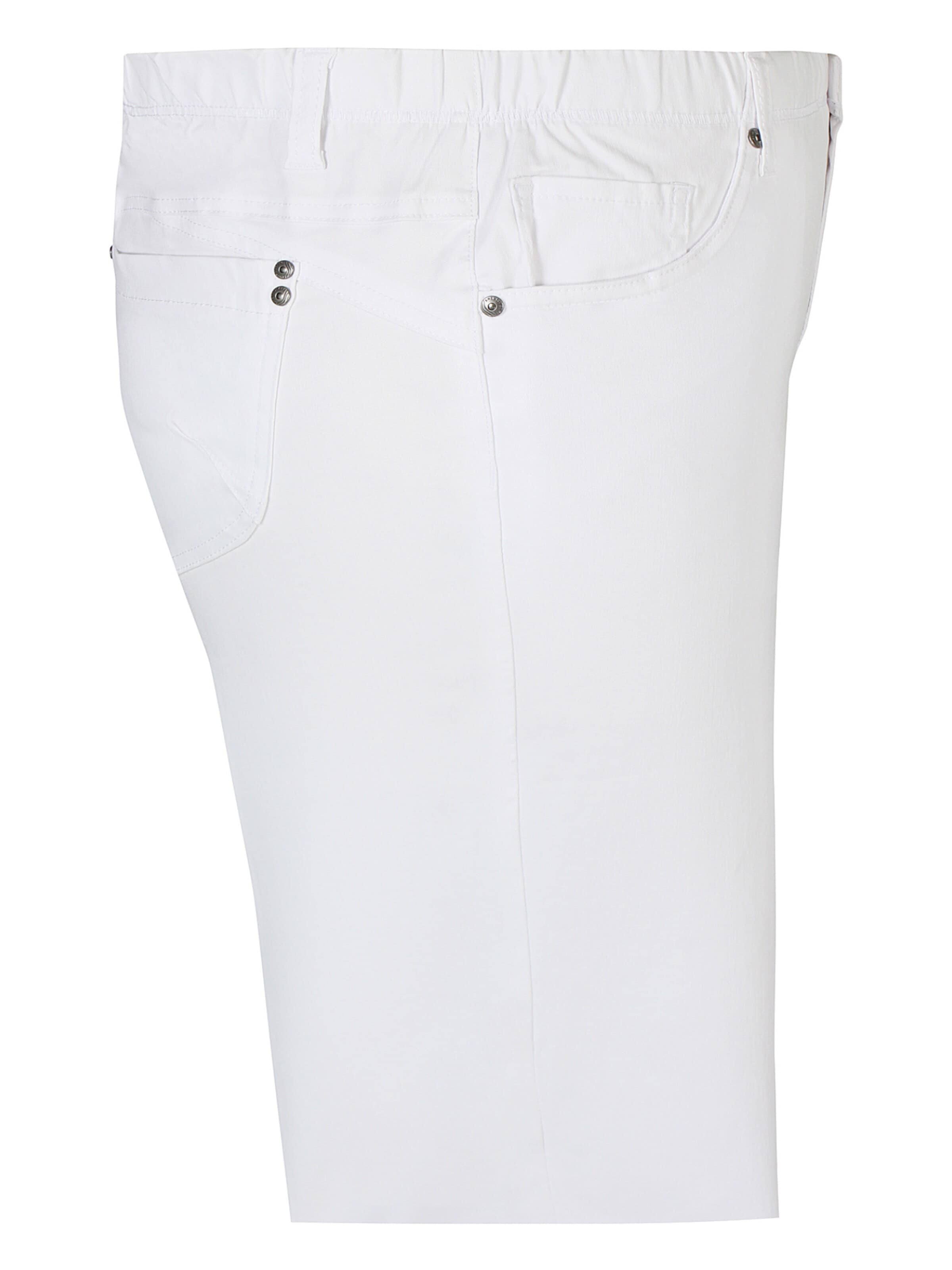 Zhenzi Regular Trousers 'Twist 189' in White
