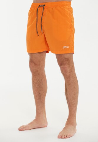 Cruz Board Shorts in Orange: front