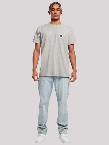 F4NT4STIC Shirt 'AHOI Knut & Jan Hamburg' in Grey