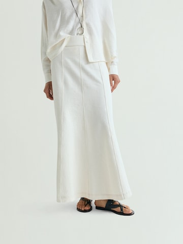 Scalpers Interlock Skirt ' ' in Beige
