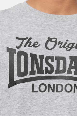 pilka LONSDALE Megztinis be užsegimo 'Burghead'