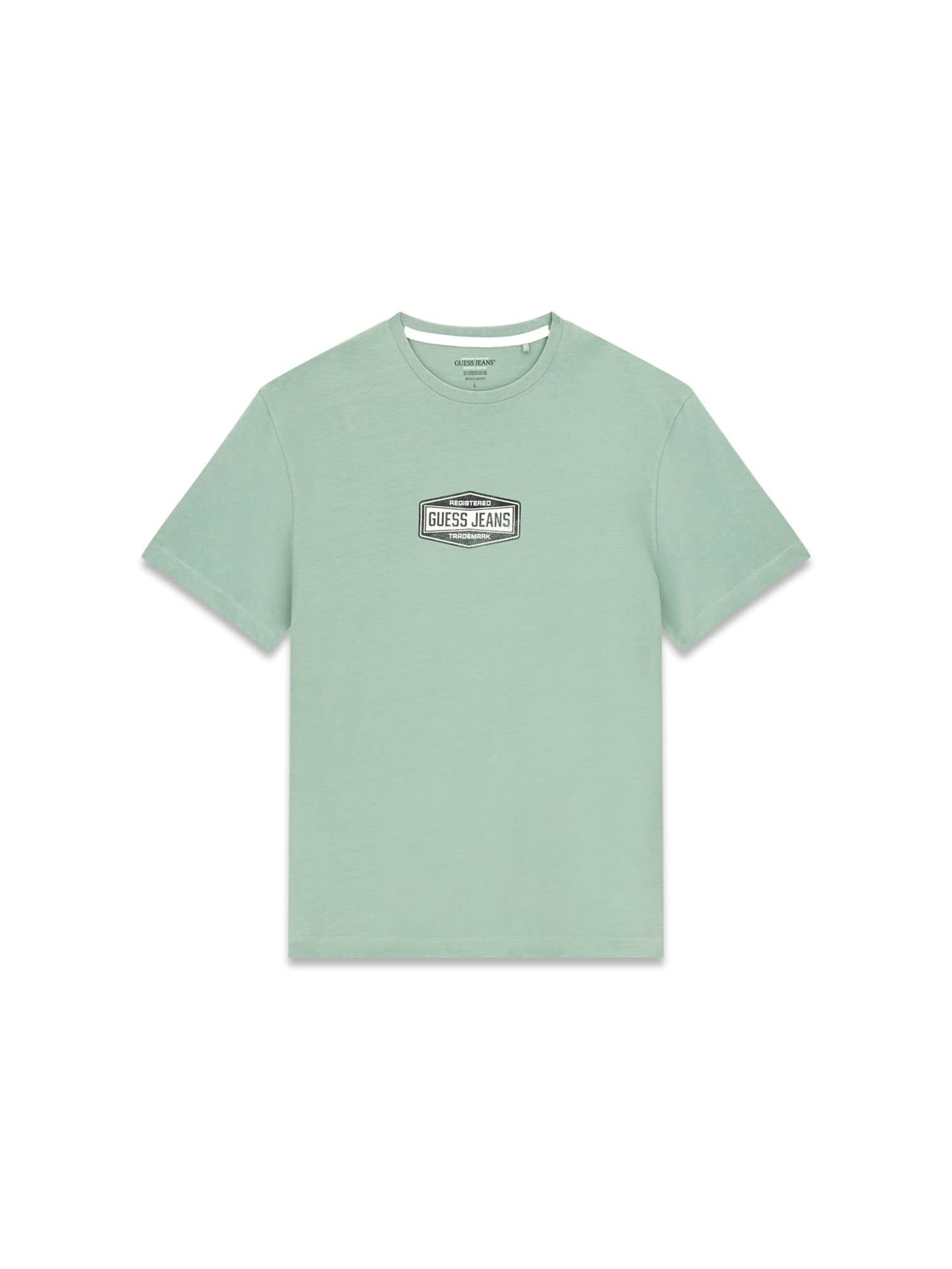 GUESS T-Shirt in Grün: Vorderseite