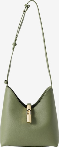 FURLA Shoulder Bag 'Goccia' in Green: front