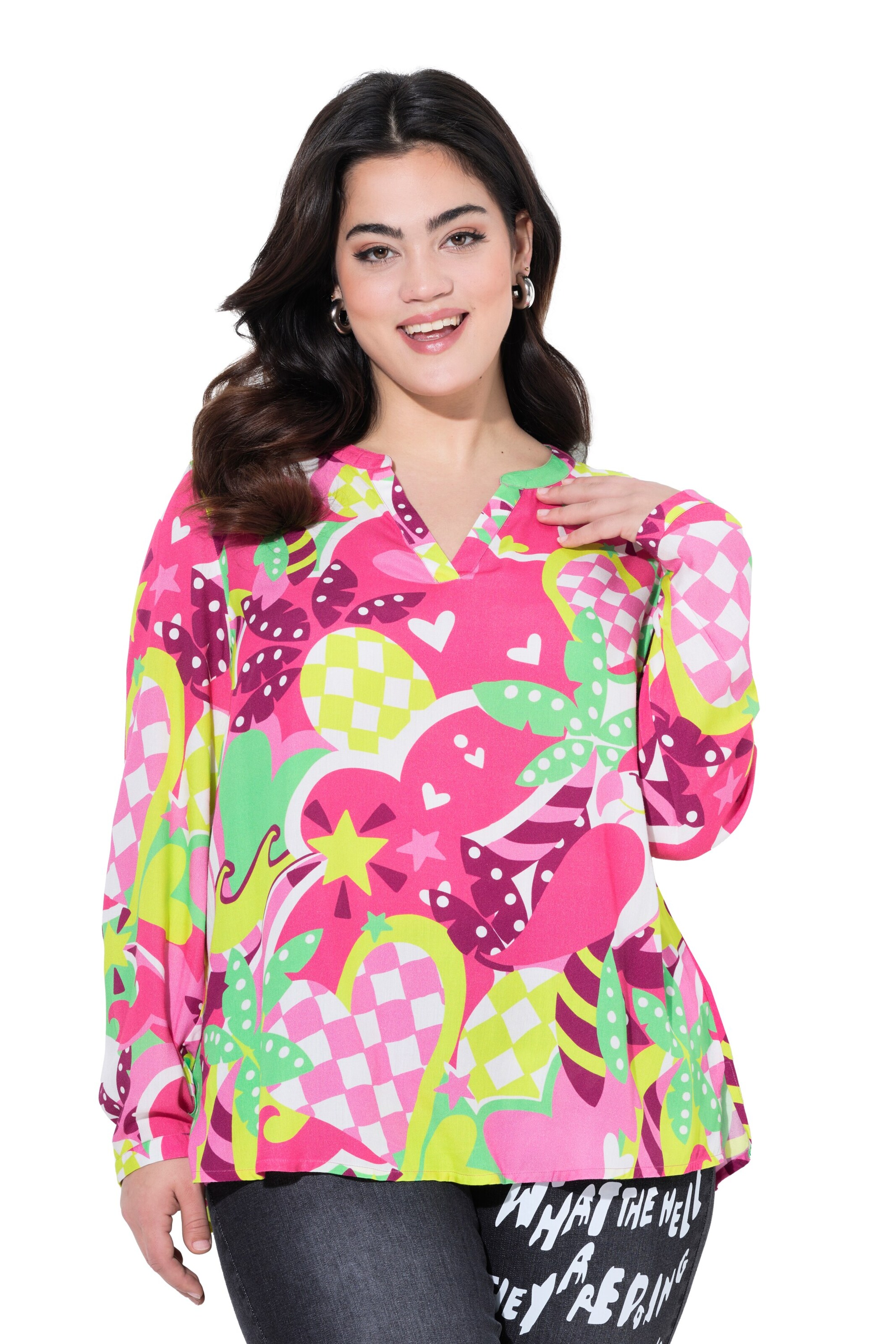 Angel of Style Bluse in Pink: Vorderseite