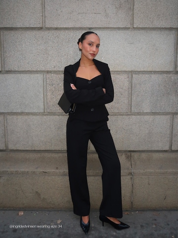 YAS Loose fit Trousers 'YASFavo' in Black