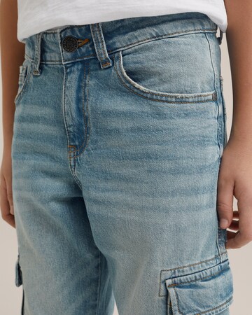 WE Fashion regular Jeans i blå