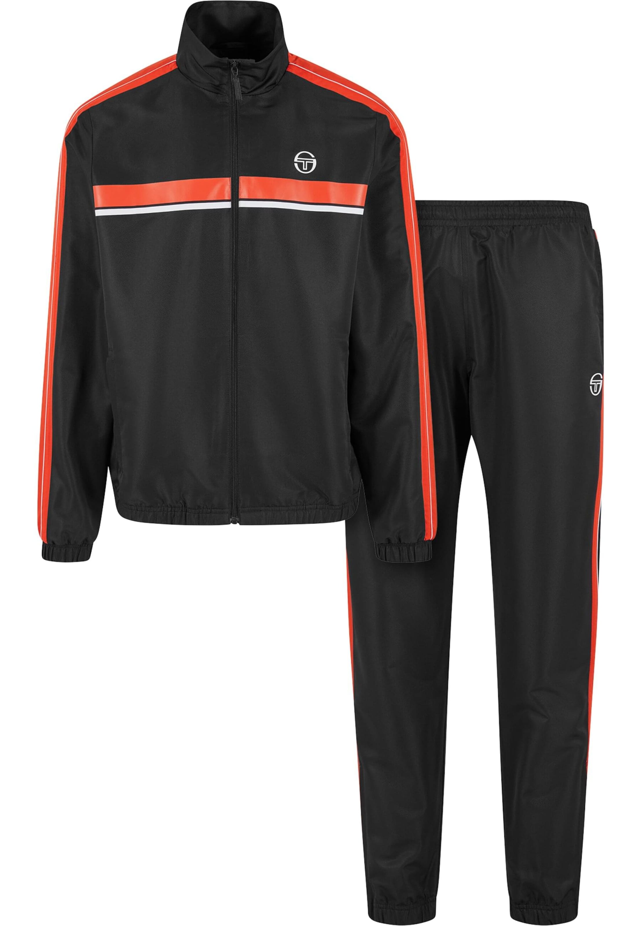 Survêtement 'Agave 025' Sergio Tacchini en noir : devant