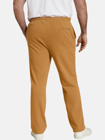 Charles Colby Loose fit Pants ' Baron Cedrik ' in Yellow