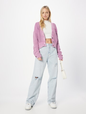 Calvin Klein Jeans Kardigan w kolorze różowy