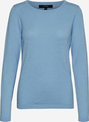 VERO MODA Sweater 'Care' in Blue: front