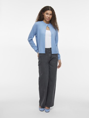 VILA Knit cardigan in Blue