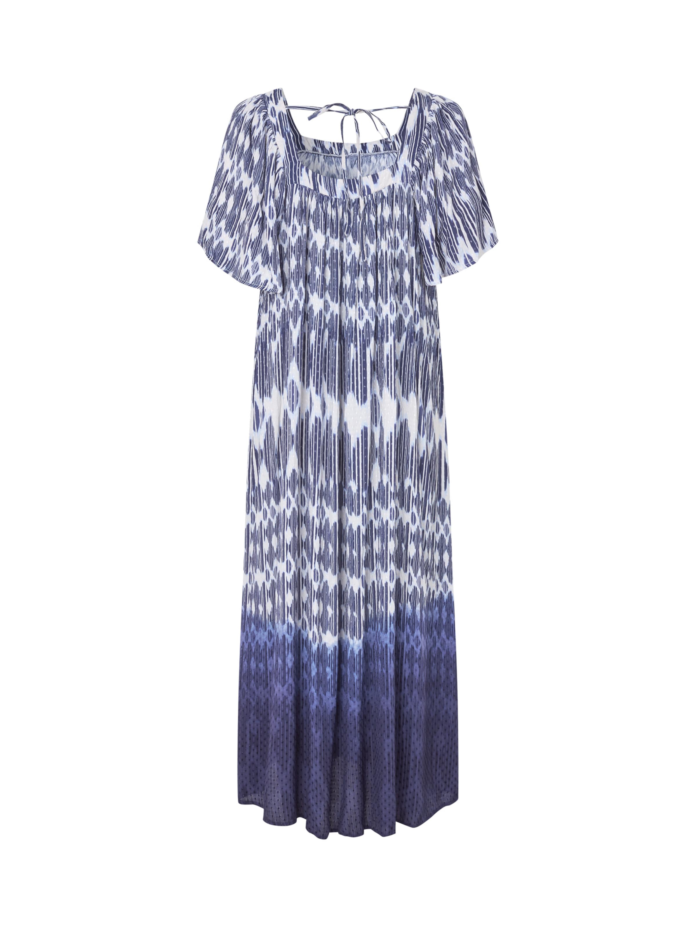 Robe 'MaNatores' Masai en bleu