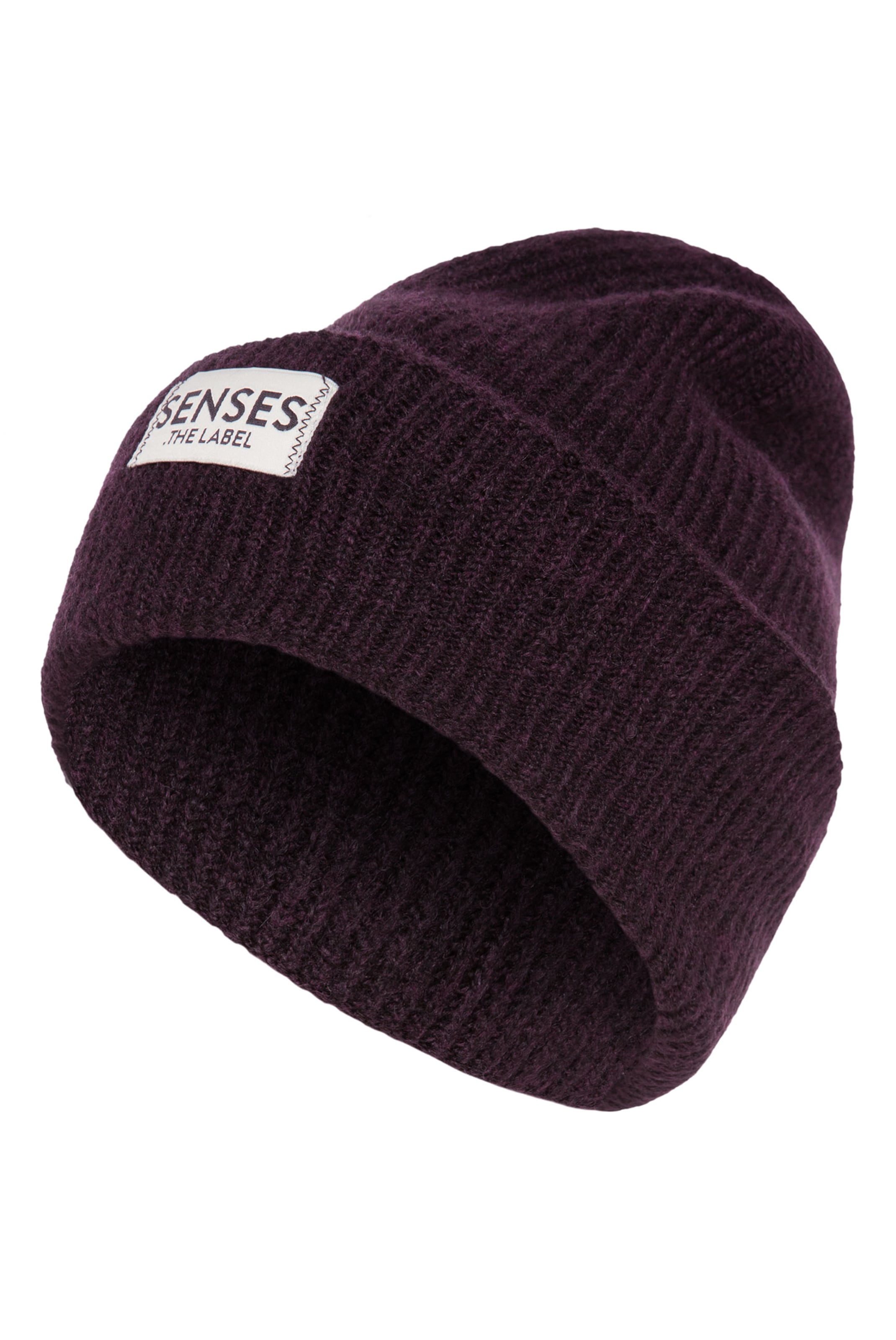 SENSES.THE LABEL Mütze in Lila: Vorderseite