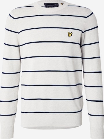 Lyle & Scott Свитер в Серый: спереди