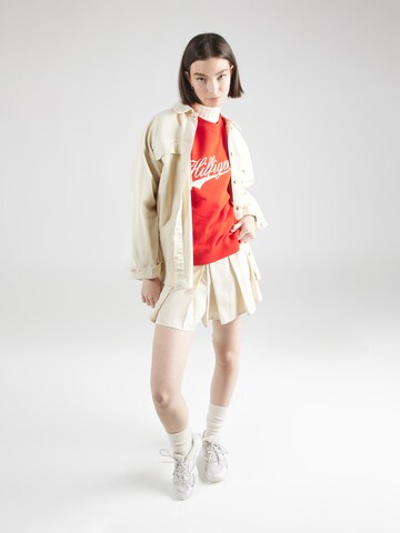TOMMY HILFIGER Sweatshirt in Rot