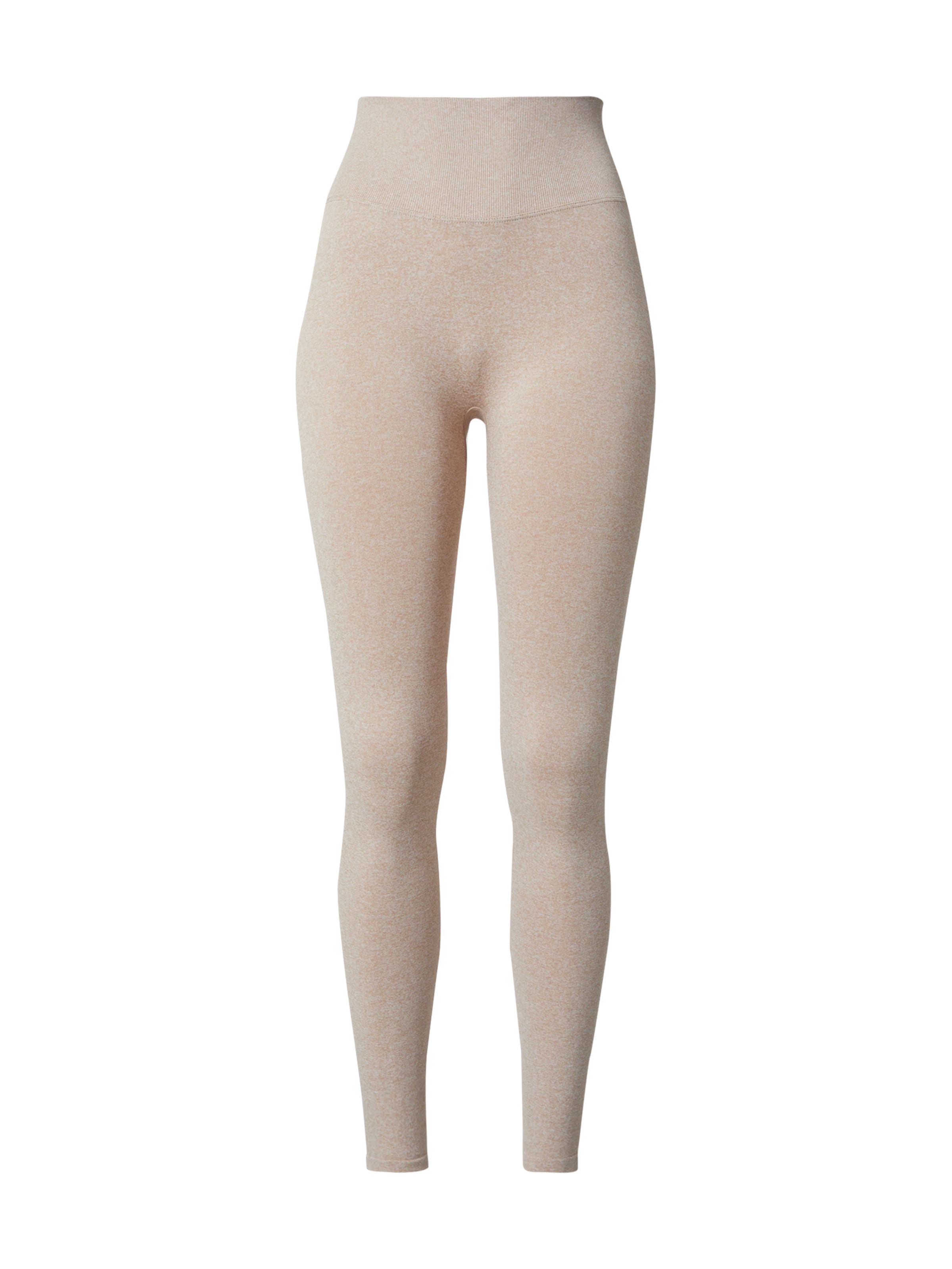 Skinny Pantaloni sportivi di Aim'n in beige: frontale