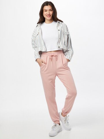 DeFacto - Tapered Pantalón en rosa