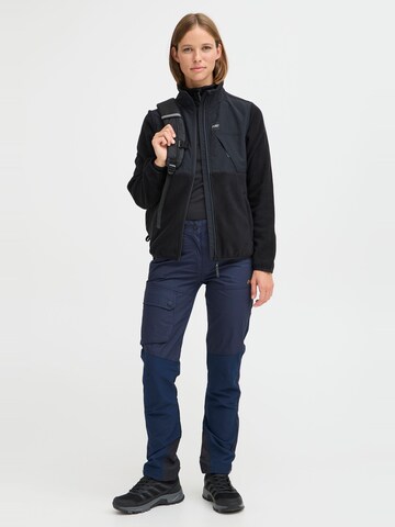 North Bend Fleece jacket 'Delia' in Black