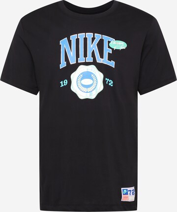 Maglia funzionale di NIKE in nero: frontale