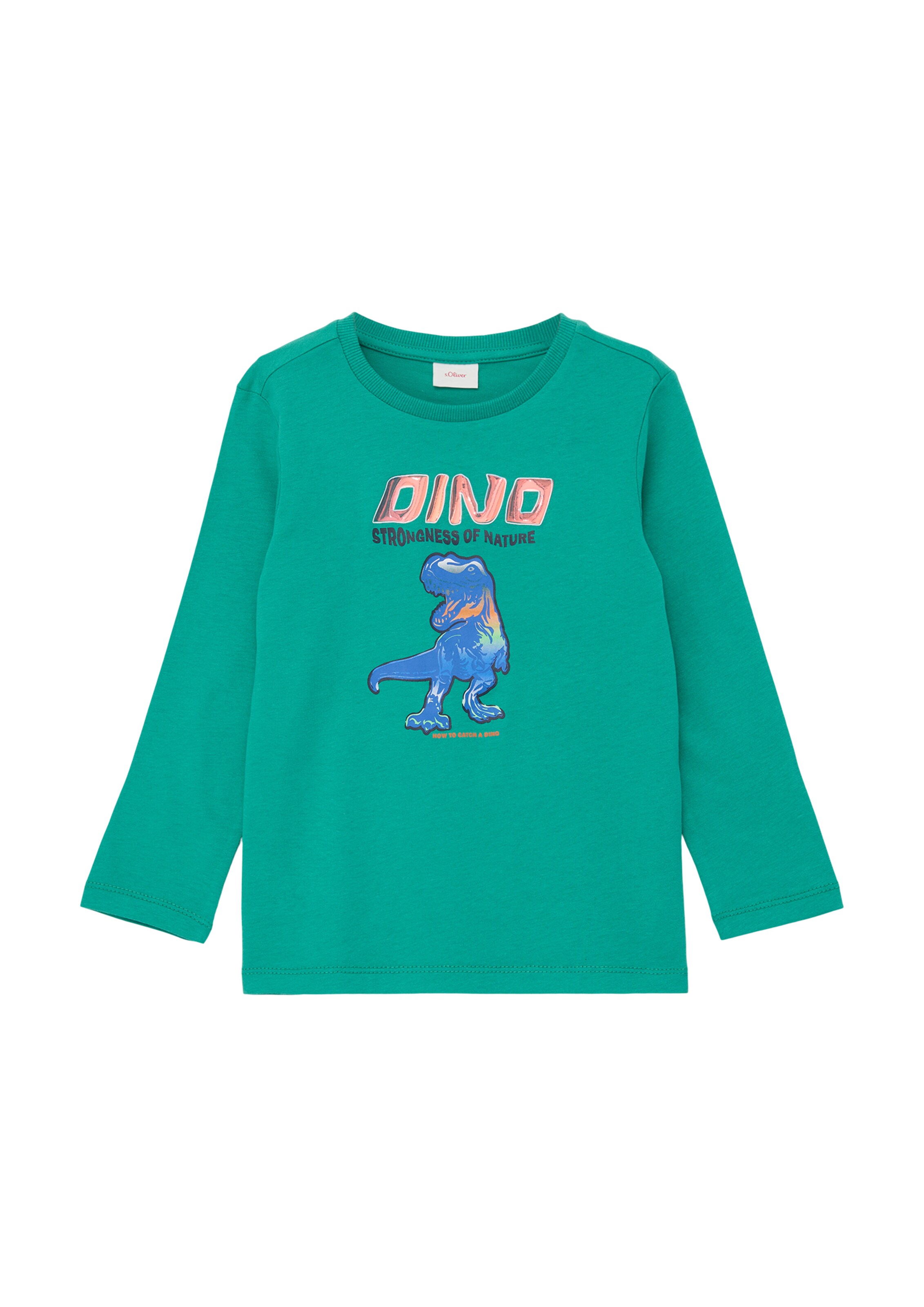 T-Shirt s.Oliver en vert : devant