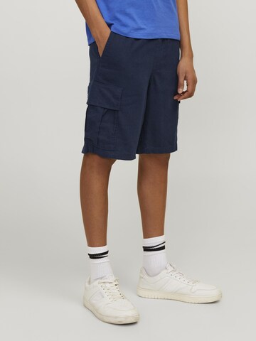 Jack & Jones Junior Regular Pants in Blue: front