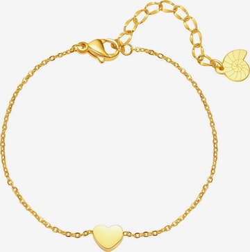 Hey Happiness Bracelet 'Tender' in Gold: front