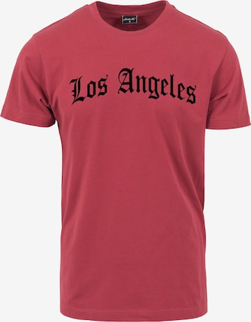 MT Men Shirt in Rot: Vorderseite