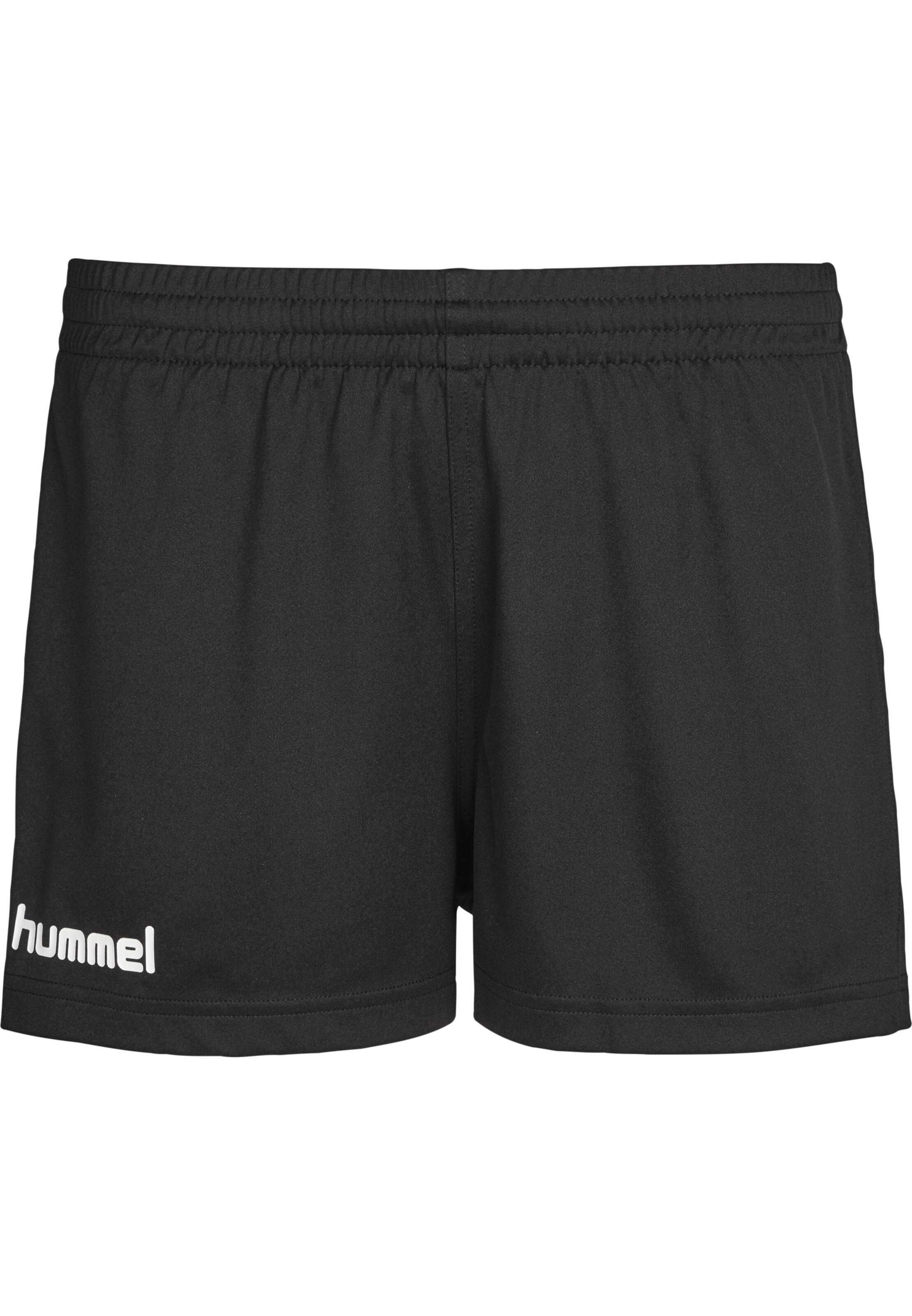 Hummel Regular Workout Pants 'Core' in Black: front